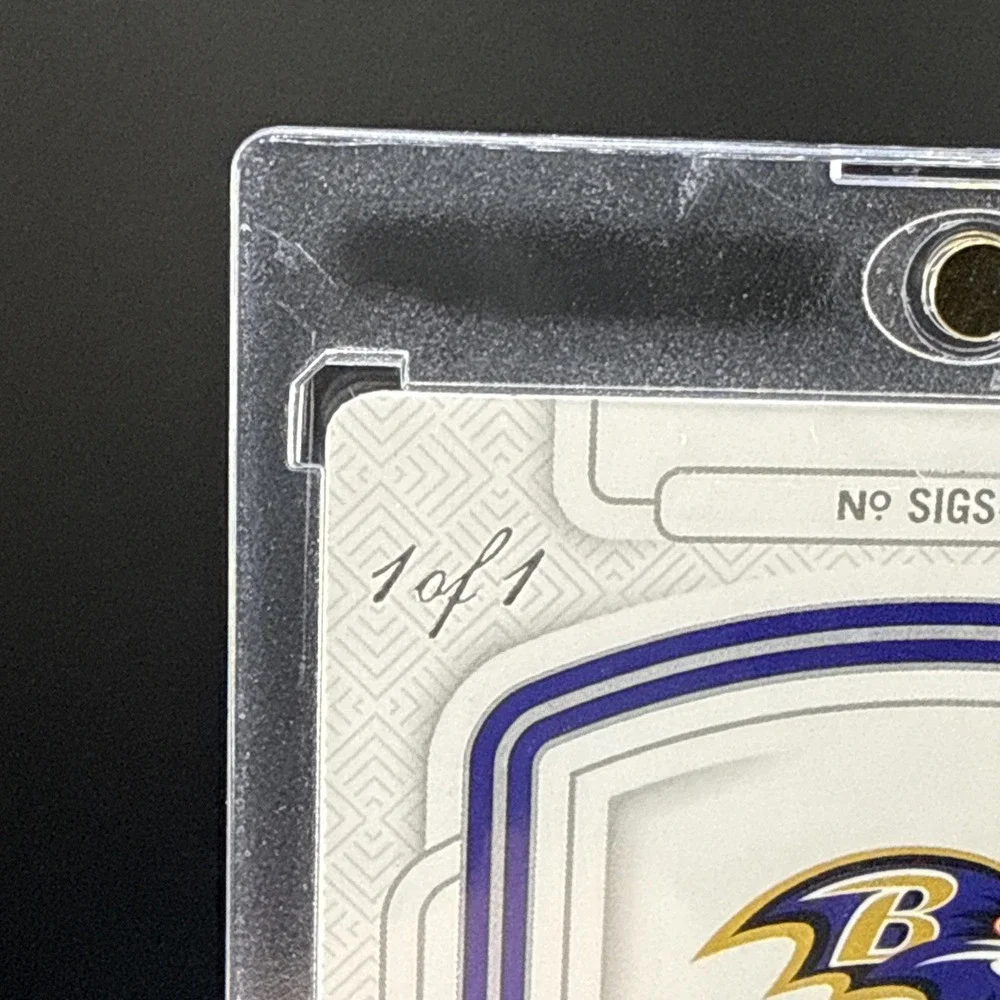 2024 Panini National Treasures Magenta Auto Terrell Suggs 1/1 Ravens